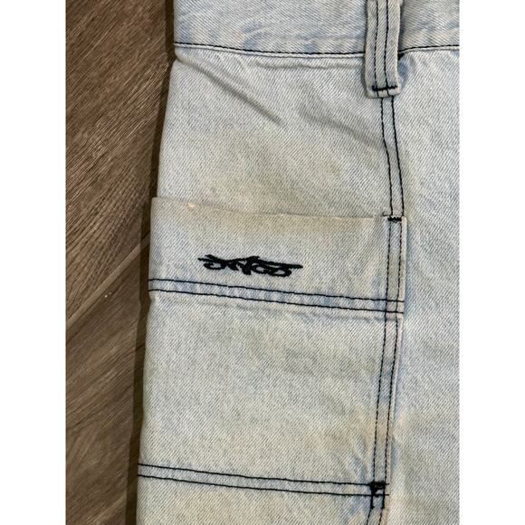 Vintage 90s y2k Light Wash JNCO Jeans - Picture 3 of 8